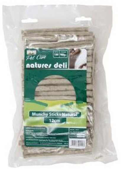 Natures Deli Rawhide Munchy Stick 900g 100 Pack