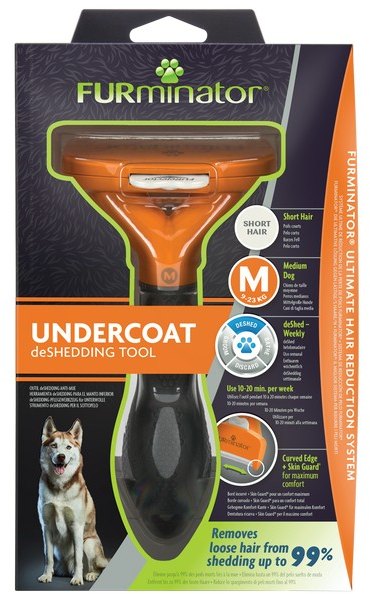Furminator Undercoat De-Shedding Tool For Medium Short Hair Dog