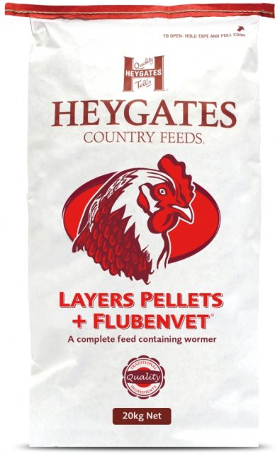 Heygates Layers Pellets With Flubenvet
