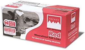 Rockies Red Salt Lick For Cattle 2 x 10kg