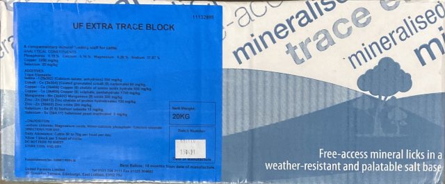 Country UF UF Extra Trace Block 2 x 10kg
