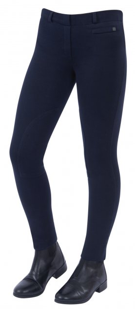 Dublin Dublin Supa-Fit Pull On Jodhpurs Navy