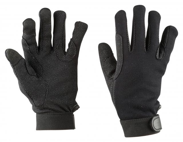 Dublin Dublin Winter Track Riding Gloves Black