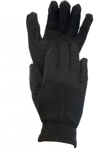 Dublin Dublin Deluxe Track Riding Gloves Black