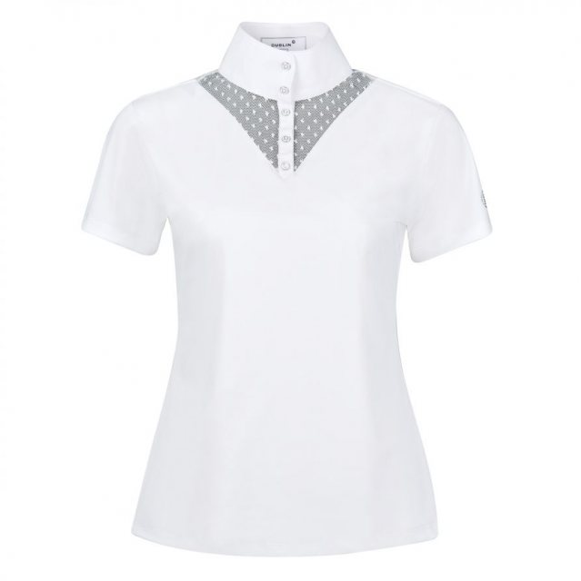 Dublin Dublin Lace Show Shirt White