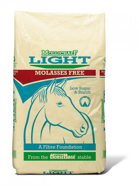 MOLLICHA Mollichaff Light Molasses Free 12.5kg