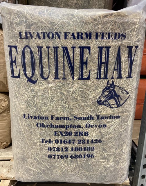 Equine H Hay Bale