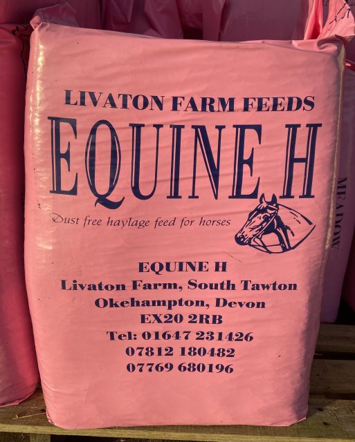 Equine H Meadow Haylage Bale