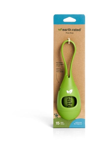 Earth Rated Leash Dispenser With Unscented Bags