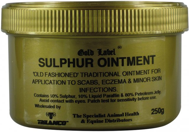 GOLDLABE Gold Label Sulphur Ointment 250g