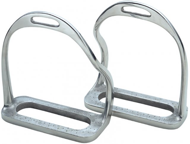 Shires Equestrian Bent Leg Stirrup Irons