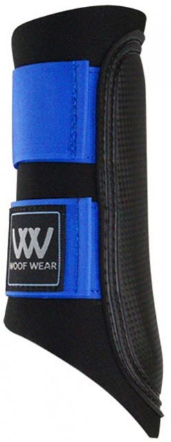 WOOFWEAR Club Brushing Boot Black/Blue