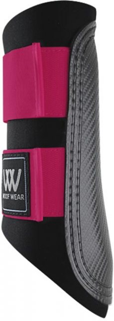 WOOFWEAR Club Brushing Boot Black/Pink