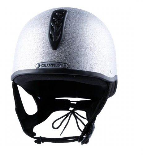 Champion Champion X-Air+ Junior Riding Helmet Silver