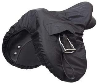 Shires Equestrian Shires Waterproof Ride On Saddle Cover Black