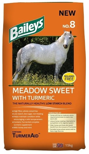 Baileys Horse Feeds Baileys No.8 Meadow Sweet With Turmeric 15kg
