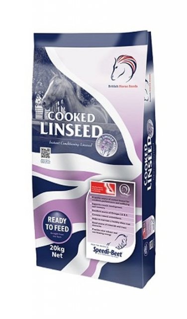 British Horse Feeds Badminton Cooked Linseed 20kg