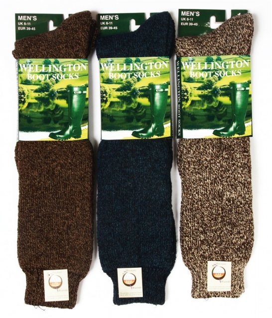 Wool Blend Wellington Boot Sock