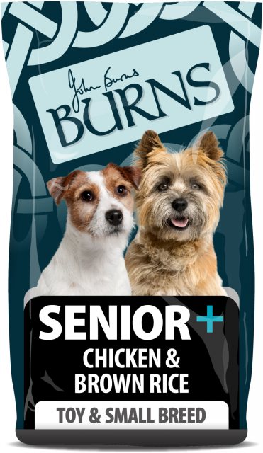 Burns Senior+ Toy & Small Breed Chicken & Brown Rice