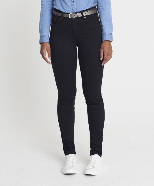 SO Denim Lara Black Skinny Jeans