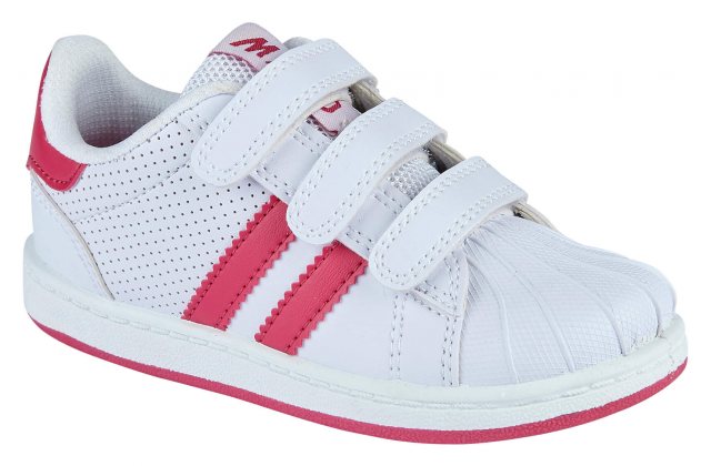 Urban Jacks Spin Trainer White/Fuchsia