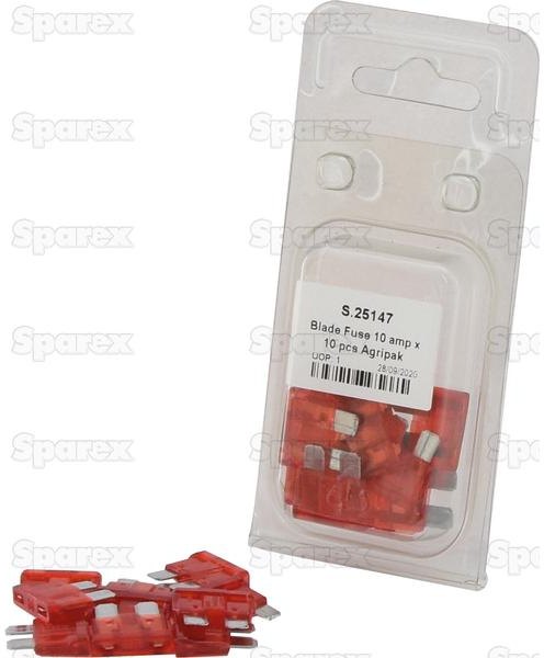 Sparex Blade Fuse 10A 10 Pack