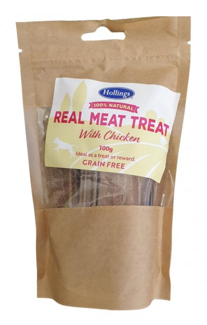 HOLLINGS Hollings Chicken Real Meat Treat 100g