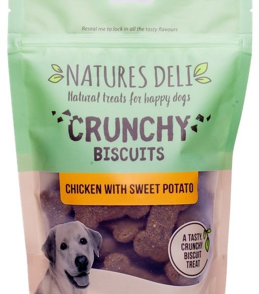 Natures Deli Crunchy Biscuit Chicken & Sweet Potato 225g