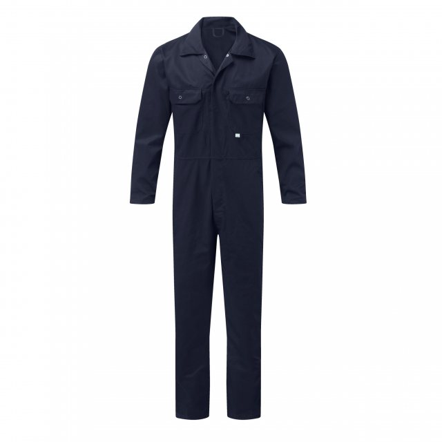 Fort Workwear Fort Stud Front Coverall Navy