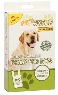 Extra Thick Doggy Bags Box of 100