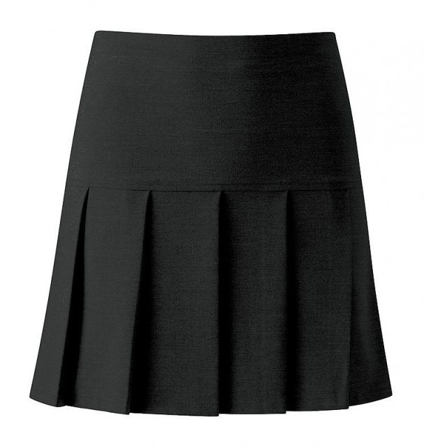 Banner Charleston Pleated Skirt Black Size 22"