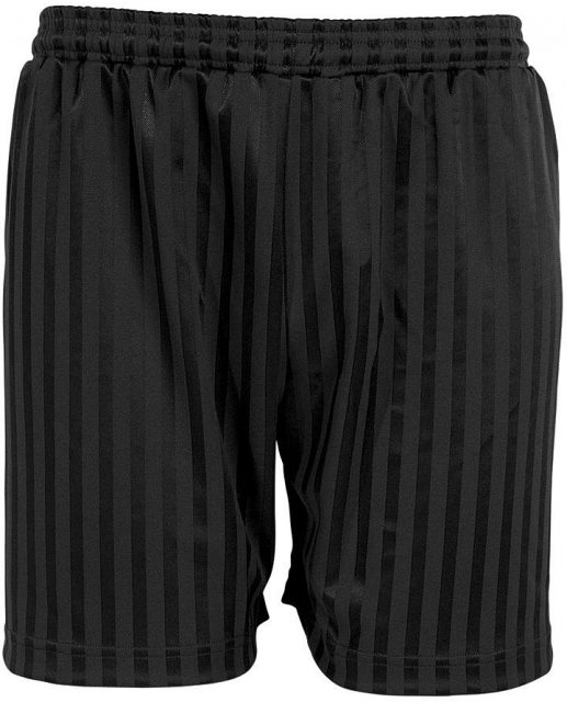 Banner Striped Football Short Black