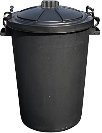 RIAAR Clip On Lid Dustbin 80L