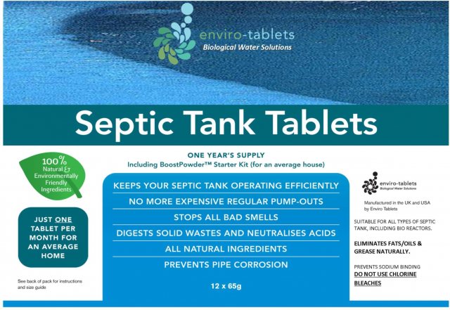 Septic Tank Tablets 12 Pack