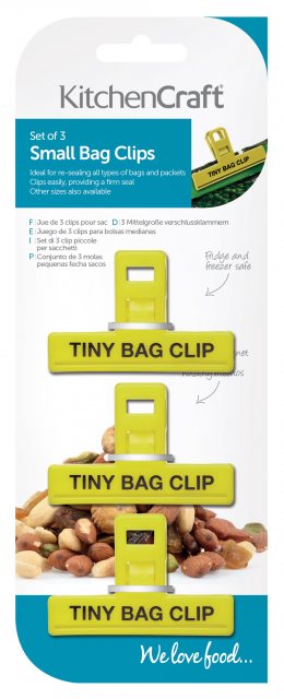 3pc Small Bag Clips