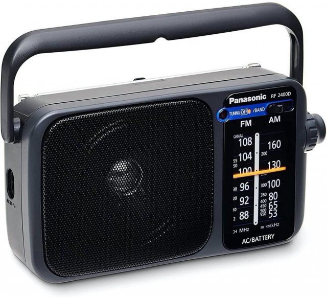 Panasonic Mains & Battery Radio