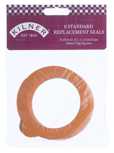 KILNER Kilner Rubber Jar Seals 6 Pack