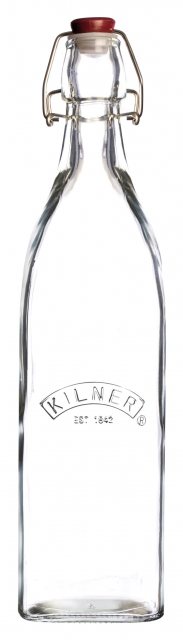 KILNER Kilner Clip Top Square Bottle