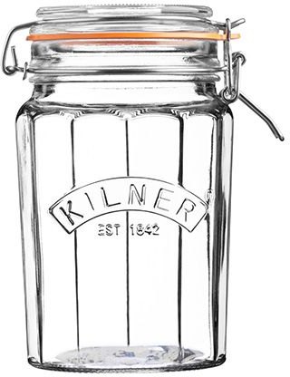 KILNER Kilner Clip Top Facetted Jar