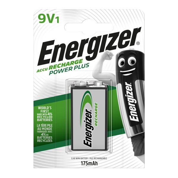 Energizer Energizer Rechargeable 9V Battery