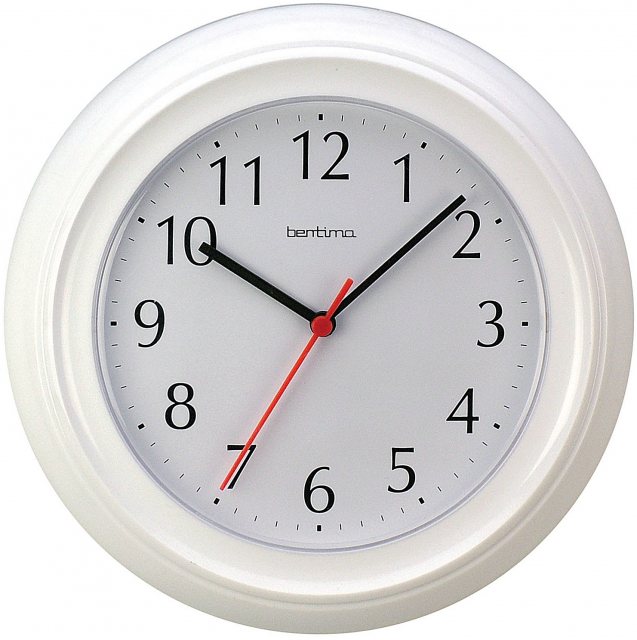 Wycombe Wall Clock White