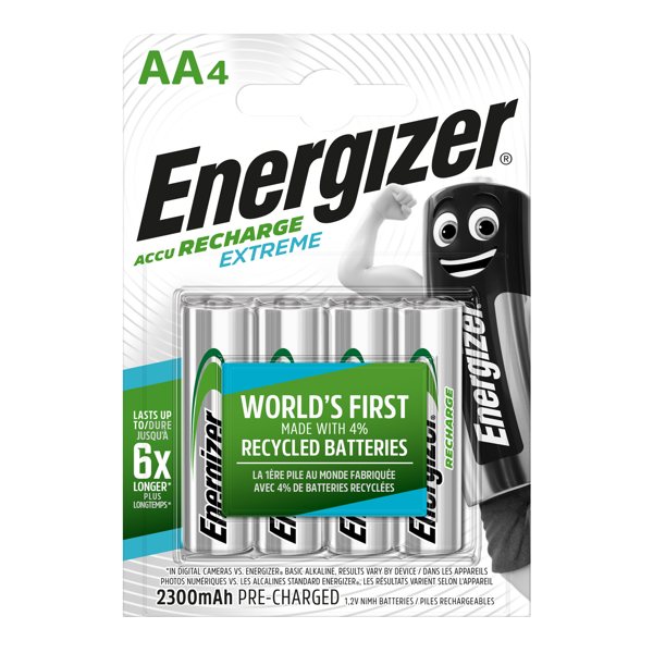 Energizer Energizer Rechargeable AA Battery 4 Pack