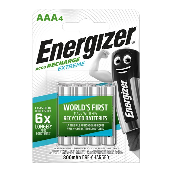 Energizer Energizer Rechargeable AAA Battery 4 Pack