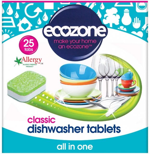 Ecozone Dishwasher Tablets 25 Pack