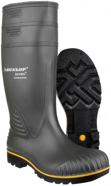 Dunlop Dunlop Acifort Wellingtons Green