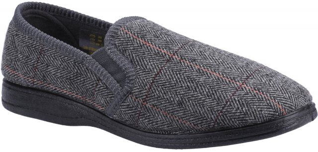 Fleet & Foster Fleet & Foster Mitchell Grey Slipper