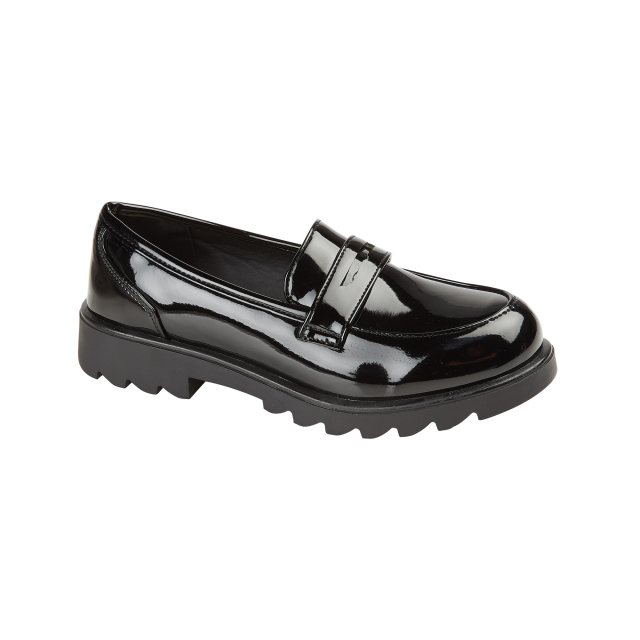 Wild Tribe Preppy Black Patent Shoe