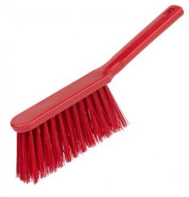Stiff Bannister Brush-Red