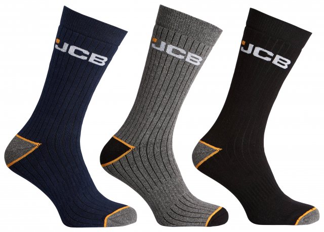 JCB JCB Outdoor Sock 3 Pack