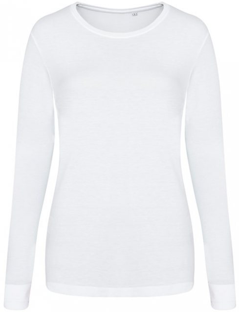 Just T's White Long Sleeved T-Shirt